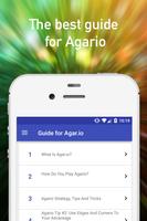 Guide for Agar.io Tips & Skins Affiche