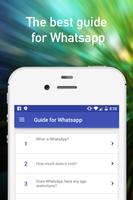 Guide for whatsapp messenger Cartaz