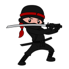 Ninja SuperHero-icoon