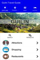 Guilin Travel Guide Cartaz