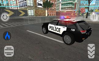 Police Car driver imagem de tela 1