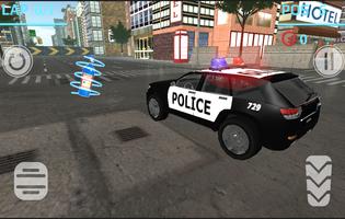 Police Car driver imagem de tela 2