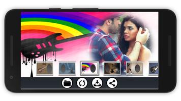 Guitar Photos Frame পোস্টার