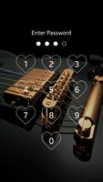 Guitar Music Lock Screen capture d'écran 2