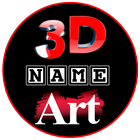 3D Name أيقونة