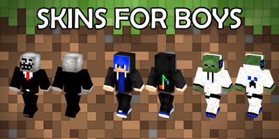 Boys skins for Minecraft PE Ekran Görüntüsü 3