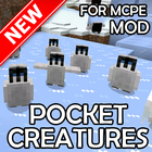 ikon Pocket Creatures для Minecraft PE - новые животные