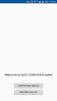 Gulf Coin Gold Wallet Cartaz