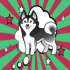 Puppy Husky Hero icône