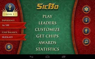 Casino Dice Game: SicBo الملصق