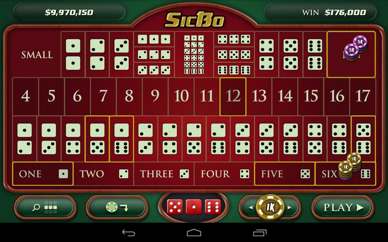 Casino Dice Game: SicBo cho Android - Tải về APK