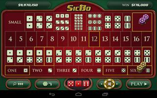 Casino Dice Game: SicBo स्क्रीनशॉट 1