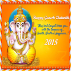 Happy Ganesh Chaturthi 2015 ícone