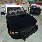 Cop Car Police Chase Driving Zeichen