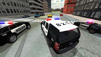 پوستر Cop Car Police Chase Driving