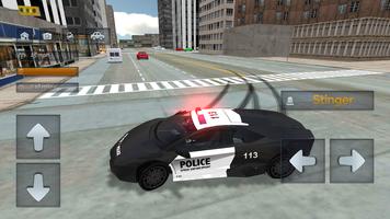 Cop Car Police Chase Driving captura de pantalla 2