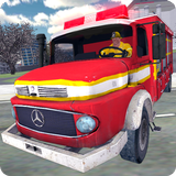 Fire Truck Rescue Simulator aplikacja