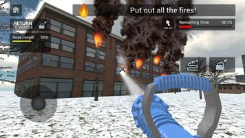 Fire Truck Rescue Simulator captura de pantalla 3
