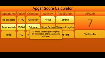 APGAR Score الملصق
