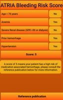 ATRIA Bleeding Risk Score تصوير الشاشة 3