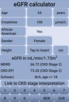 Estimated Glomerular Filtratio تصوير الشاشة 1
