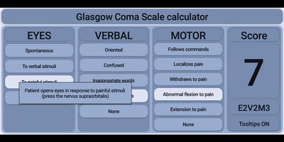 Glasgow Coma Scale تصوير الشاشة 1