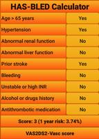 HAS-BLED score تصوير الشاشة 3