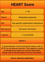 HEART Score تصوير الشاشة 2