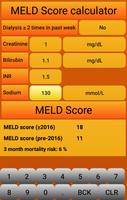 MELD Score calculator постер