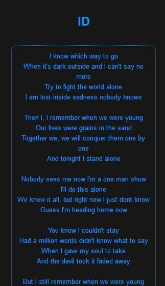 Alan Walker Music Lyrics APK pour Android Télécharger