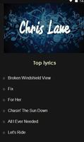 Chris Lane music lyrics bài đăng