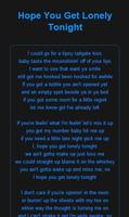 Cole Swindell music lyrics screenshot 2
