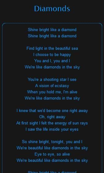 Rihanna Music Lyrics for Android - APK Download