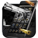 Gun Bullet Weapon Theme ไอคอน