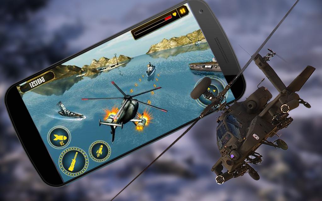 Gunship Helicopter Battle Air Strike Apache Attack For Android