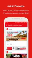 Promotion Alarm for AirAsia Affiche