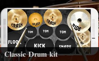 Classic Drum kit Affiche