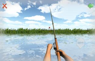 Fishing 3D Simulator. River Affiche