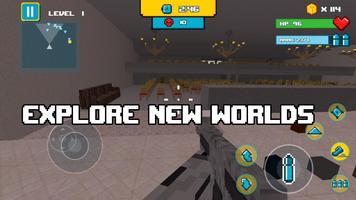 Elite Block Wars Survival Game ảnh chụp màn hình 1
