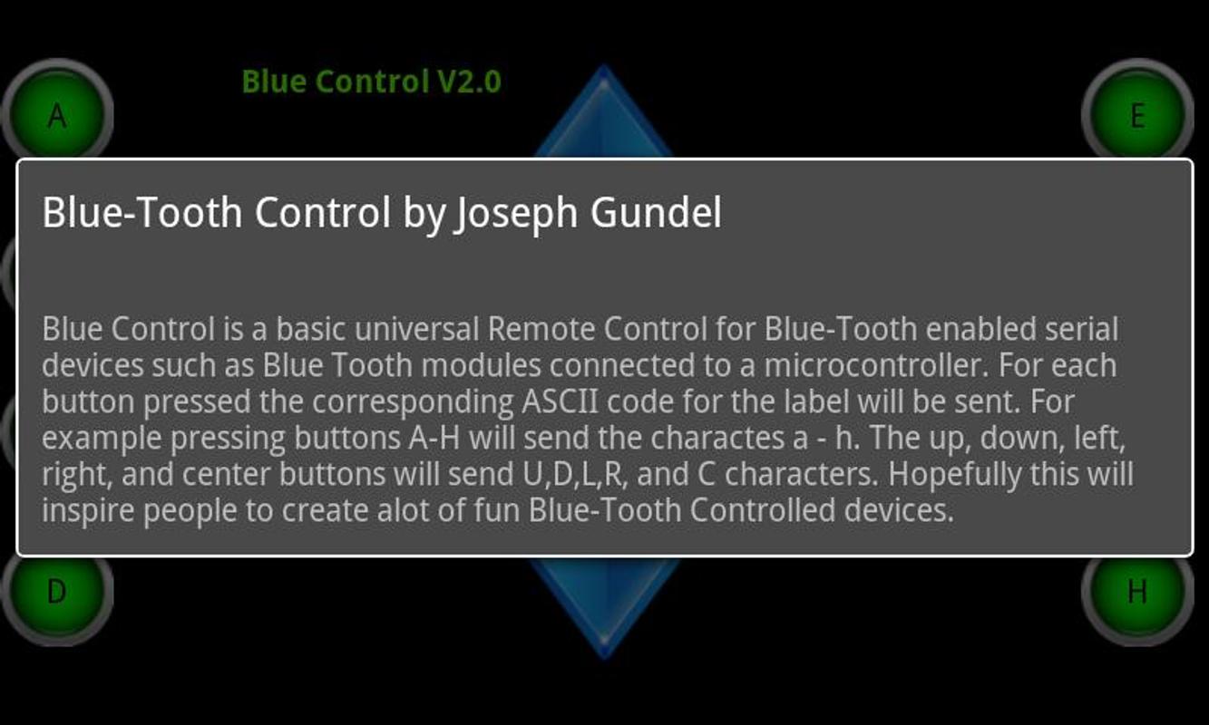 Blue control