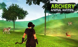 tiro com arco animais Caçando 3D imagem de tela 1