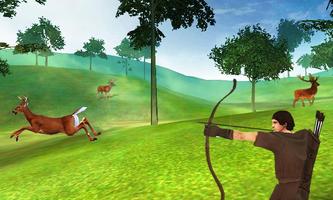 tir à l'arc animaux safari chasse 3D capture d'écran 3