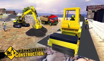 Highway Road Construction 3D capture d'écran 1