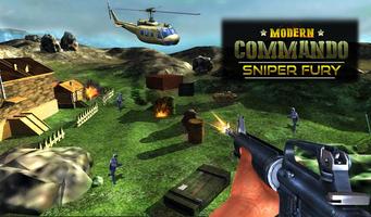 Modern Commando Sniper Fury تصوير الشاشة 1