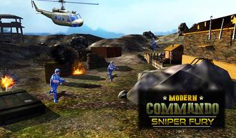 Modern Commando Sniper Fury تصوير الشاشة 3