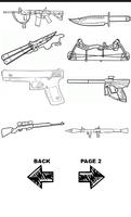How To Draw - Weapons скриншот 1
