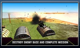 Military Gunship Battle Strike imagem de tela 2