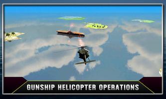 Military Gunship Battle Strike imagem de tela 3