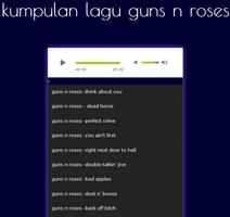پوستر All songs guns n roses