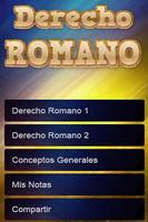 Derecho Romano poster